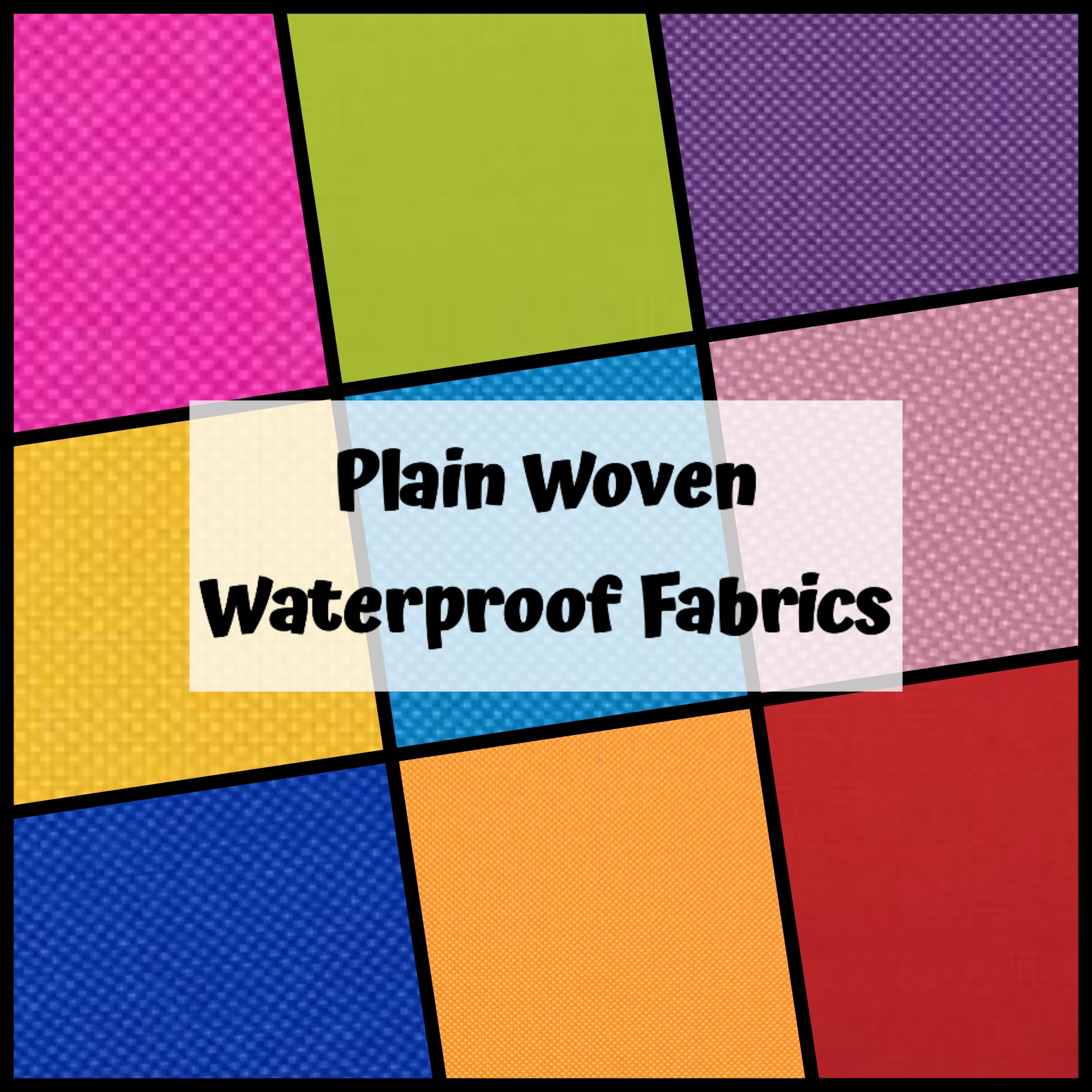 Plain Woven Waterproof Fabrics