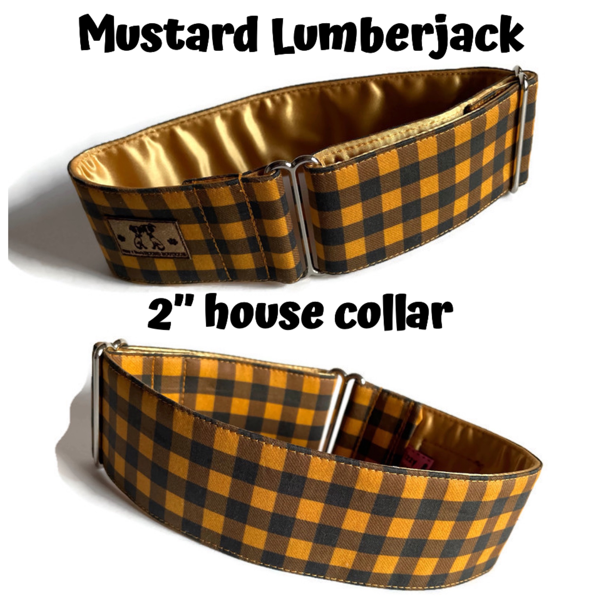 Mustard Lumberjack collar