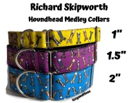 *NEW* Richard Skipworth 'Houndhead Medley' Fabric Collars  **Made to Order**