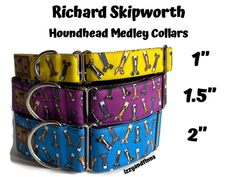 *NEW* Richard Skipworth 'Houndhead Medley' Fabric Collars  **Made to Order*