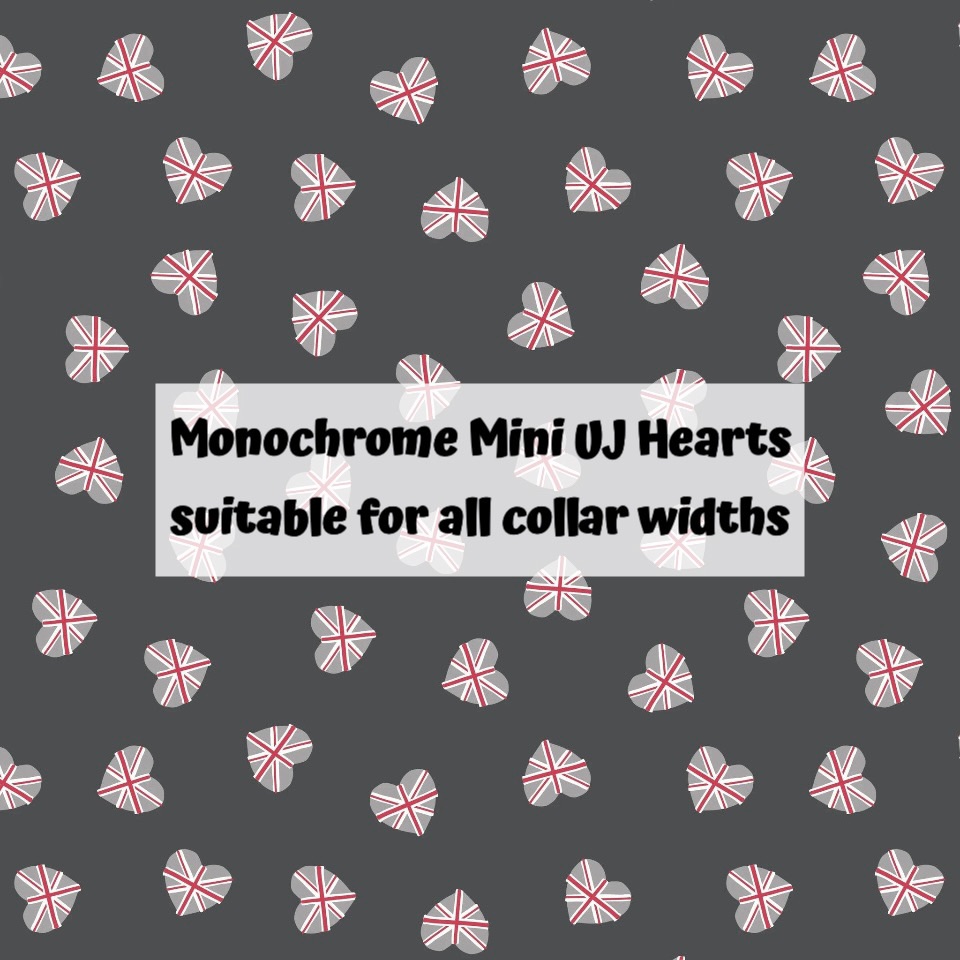 Monochrome Mini UJ Hearts