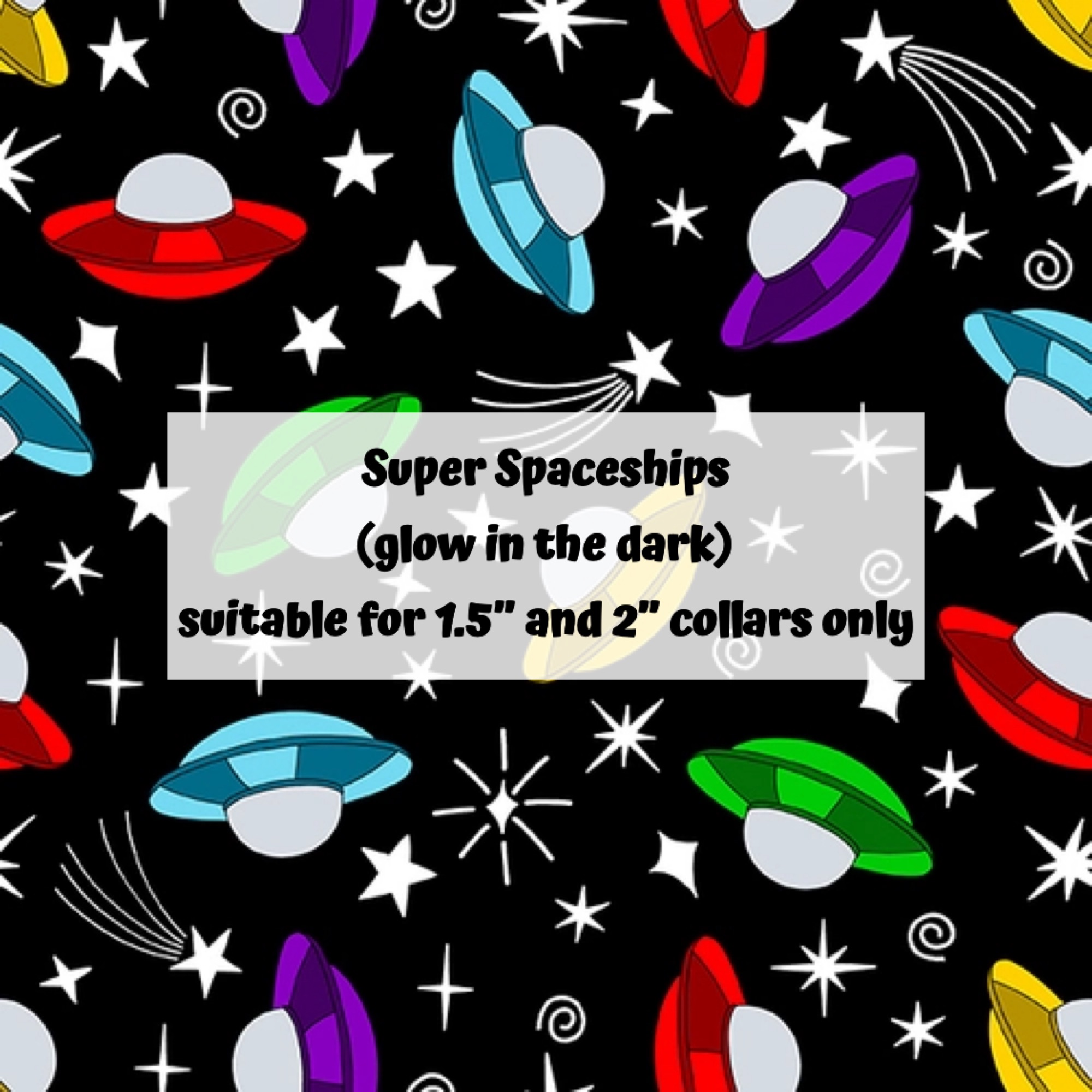 Super Spaceships (glow in the dark)