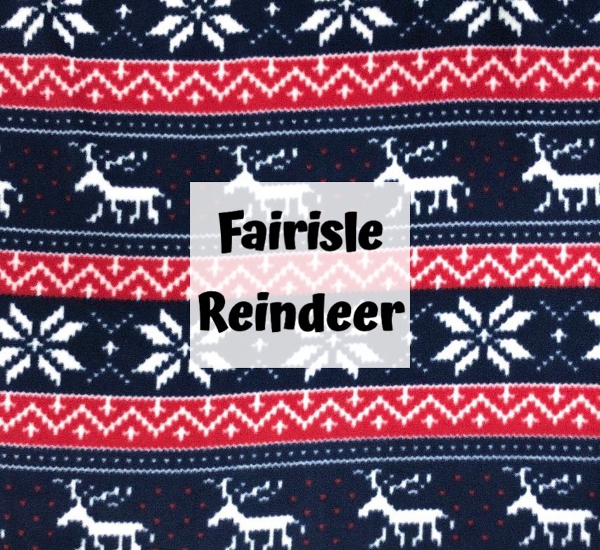 Fairisle Reindeer Fleece