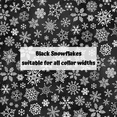 Black Snowflakes
