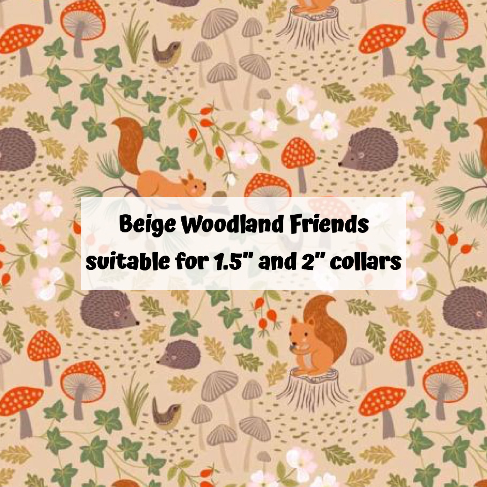 Beige Woodland Friends