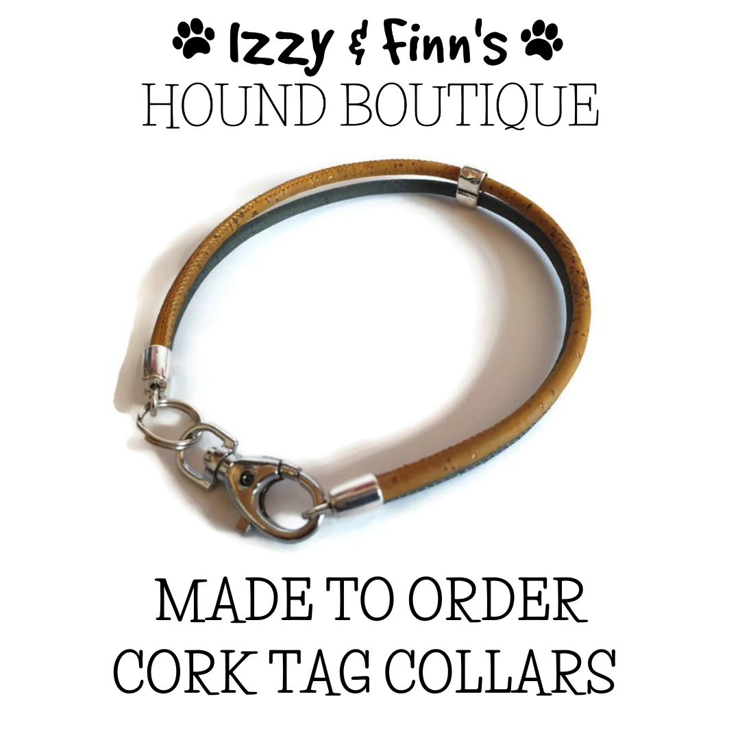 Made to Order - Cork Double Cord Tag Collar