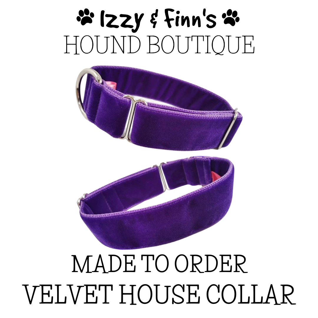 Made to Order - Double Swiss Velvet House Collar