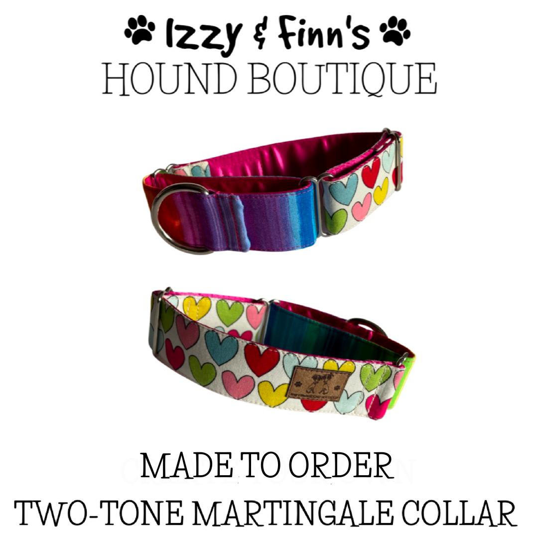 Made to Order - Two-Tone  Full Martingale Collar