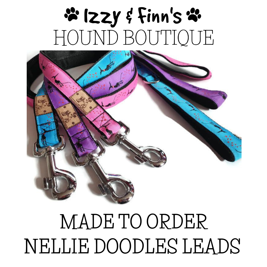 Nellie Doodles 'Heart Prints' Leads **Made to Order**