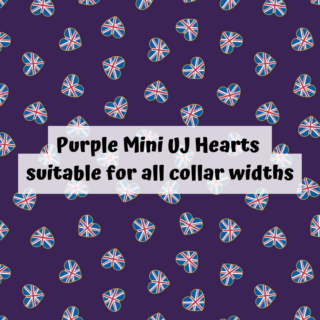 Purple Mini UJ Hearts