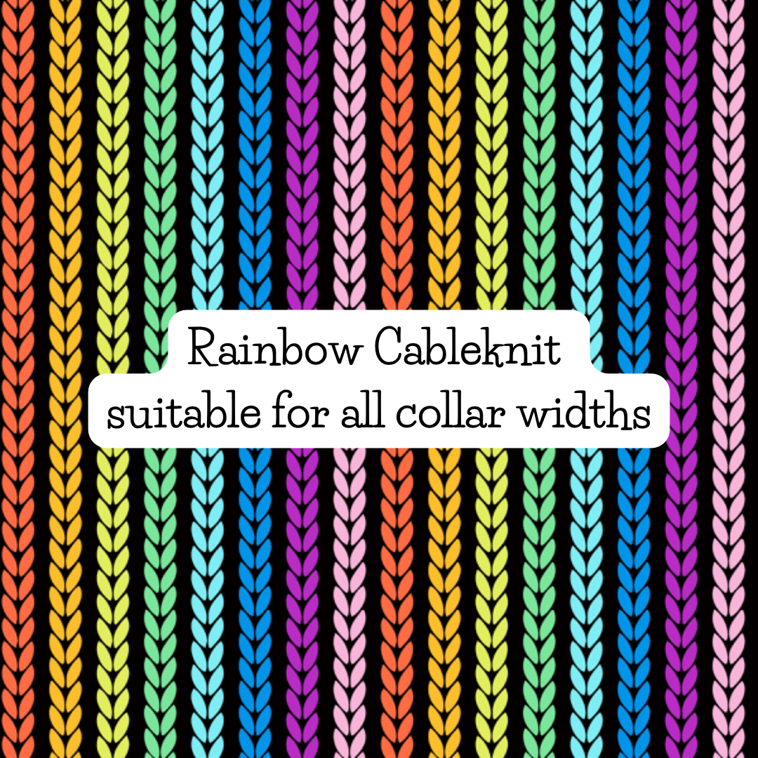 Rainbow Cableknit