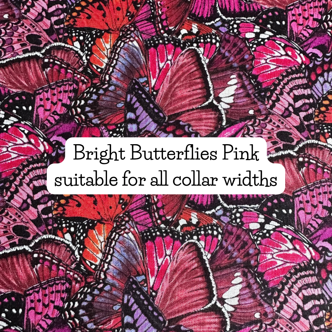 Bright Butteflies Pink