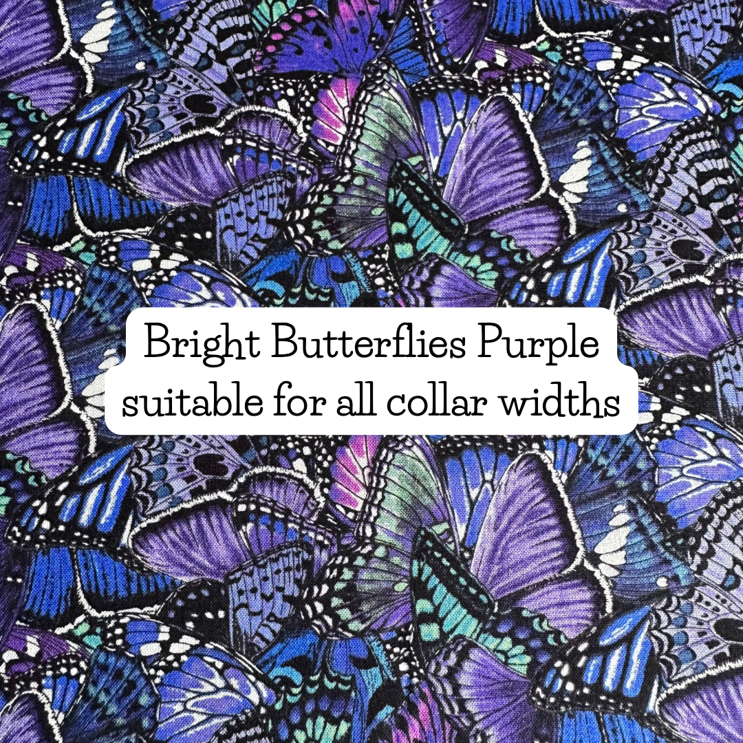 Bright Butterflies Purple