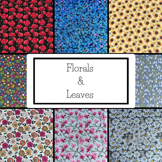 Florals & Leaves Fabrics