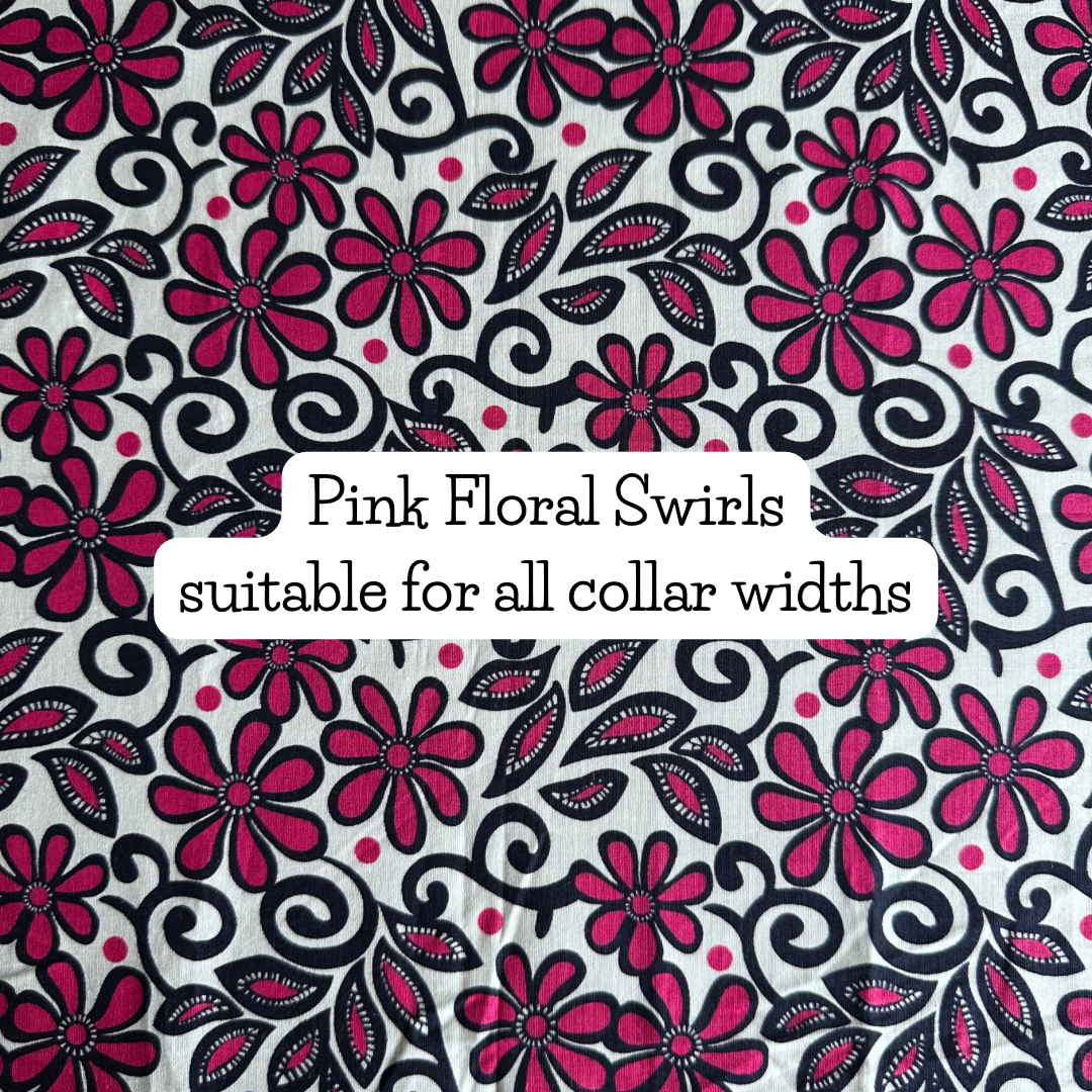 Pink Floral Swirls