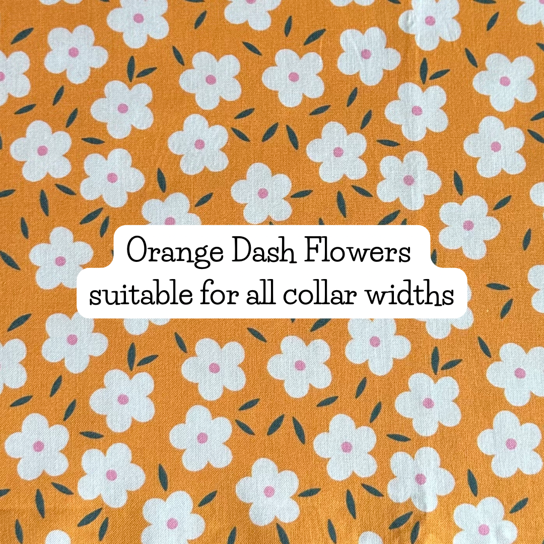 Orange Dash Flowers