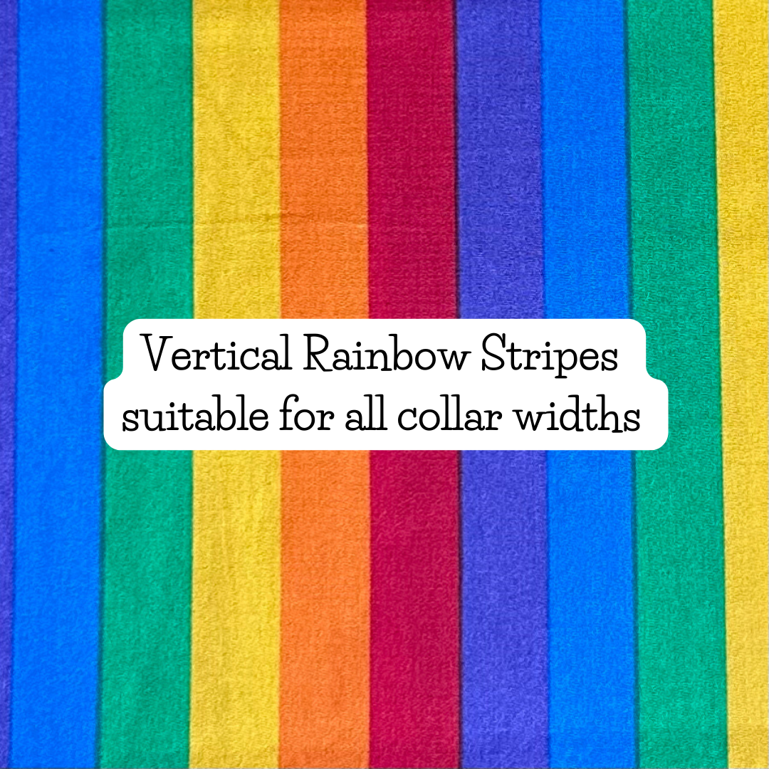 Veritcal Rainbow Stripes