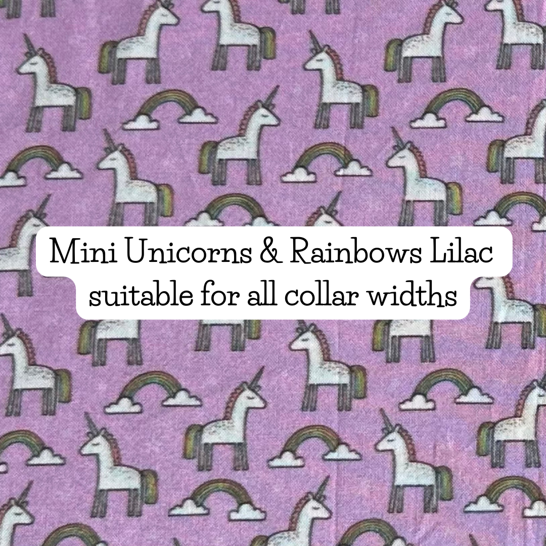 Mini Unicorns and Rainbows Lilac