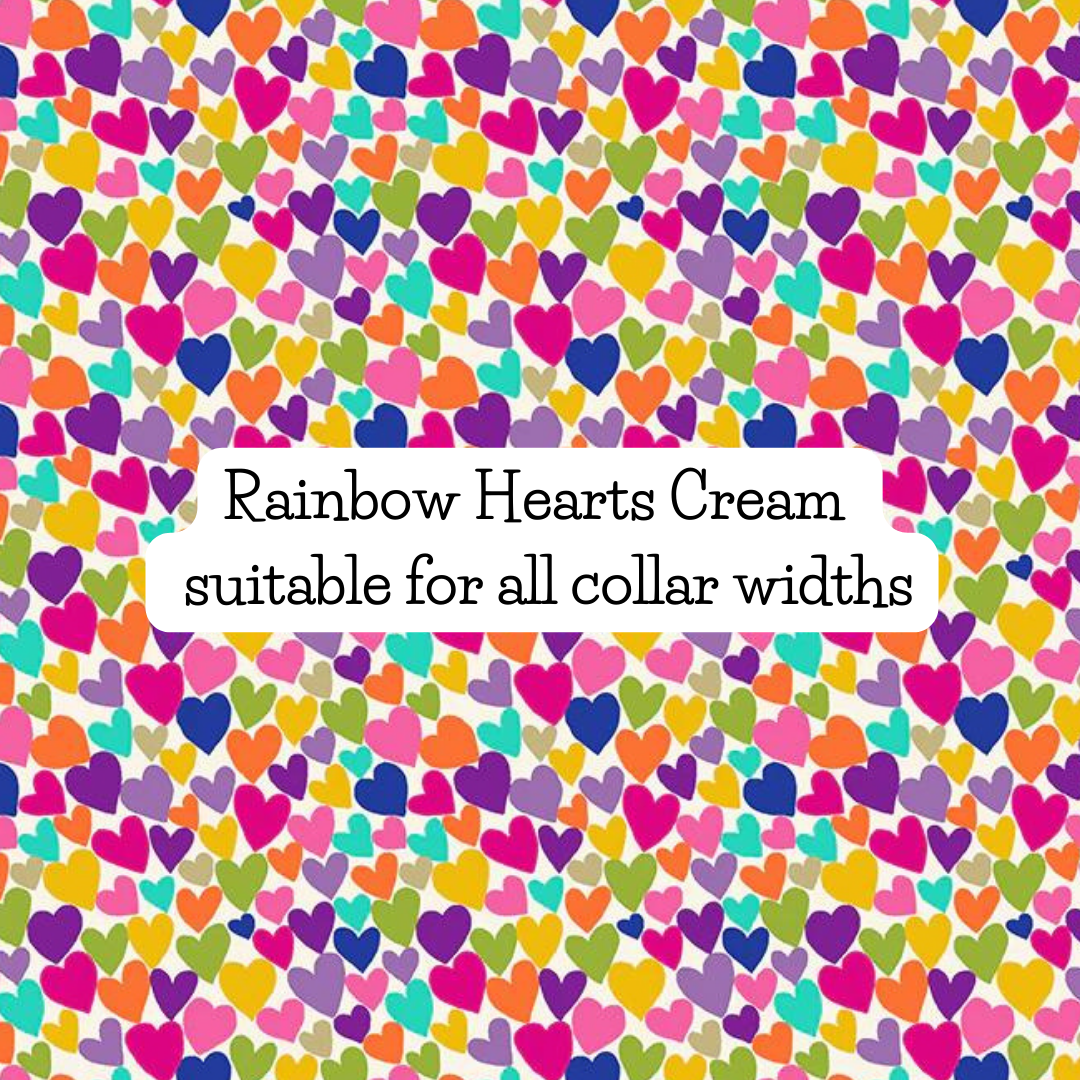 Rainbow Hearts Cream