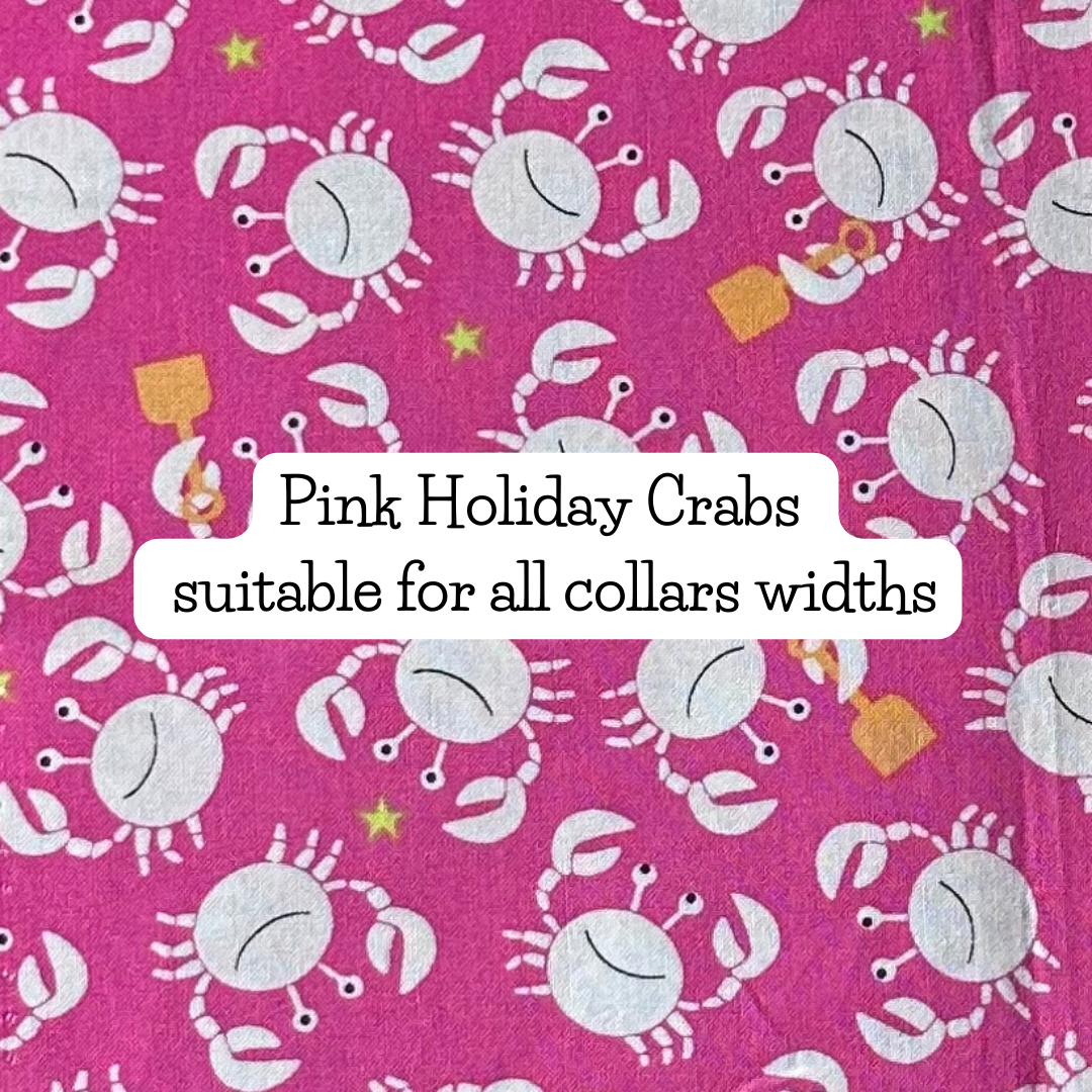 Pink Holiday Crabs
