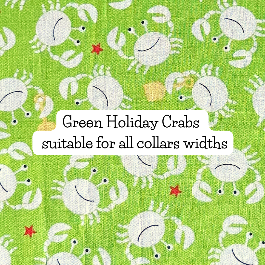 Green Holiday Crabs