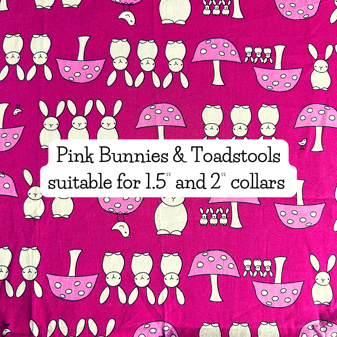 Pink Bunnies & Toadstools