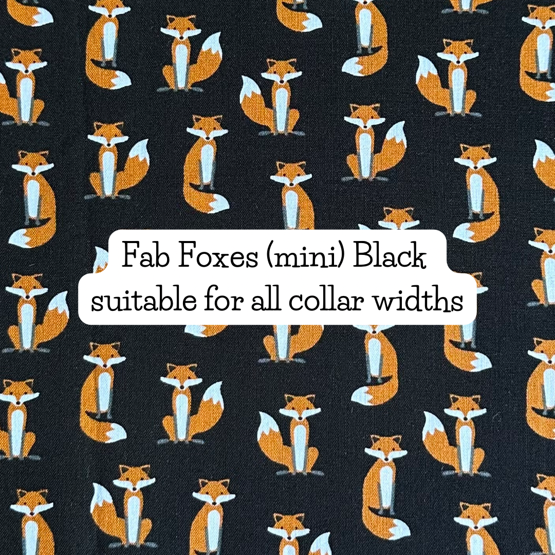 Fab Foxes (Mini) Black