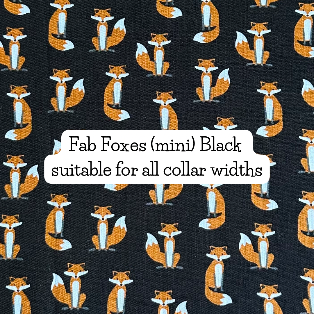 Fab Foxes (mini) black