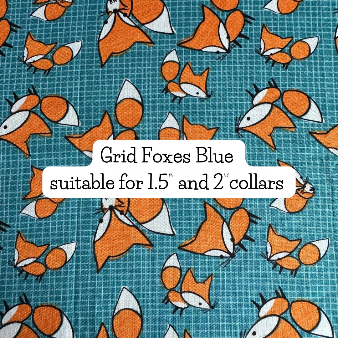 Grid Foxes Blue