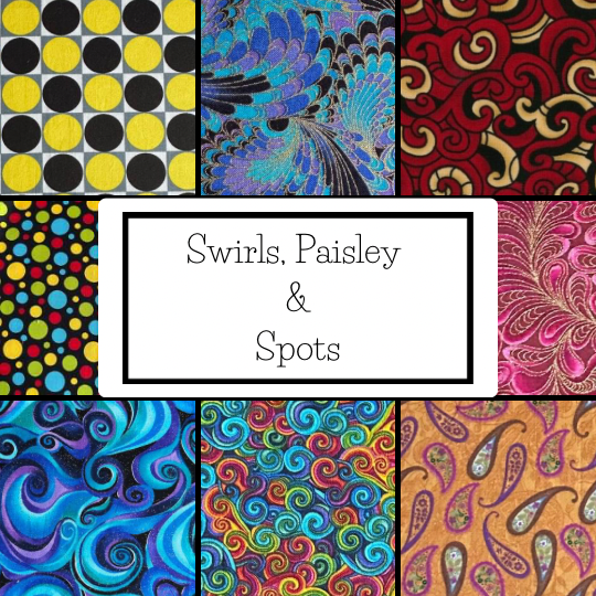 Swirls, Paisley & Spots Fabric Album