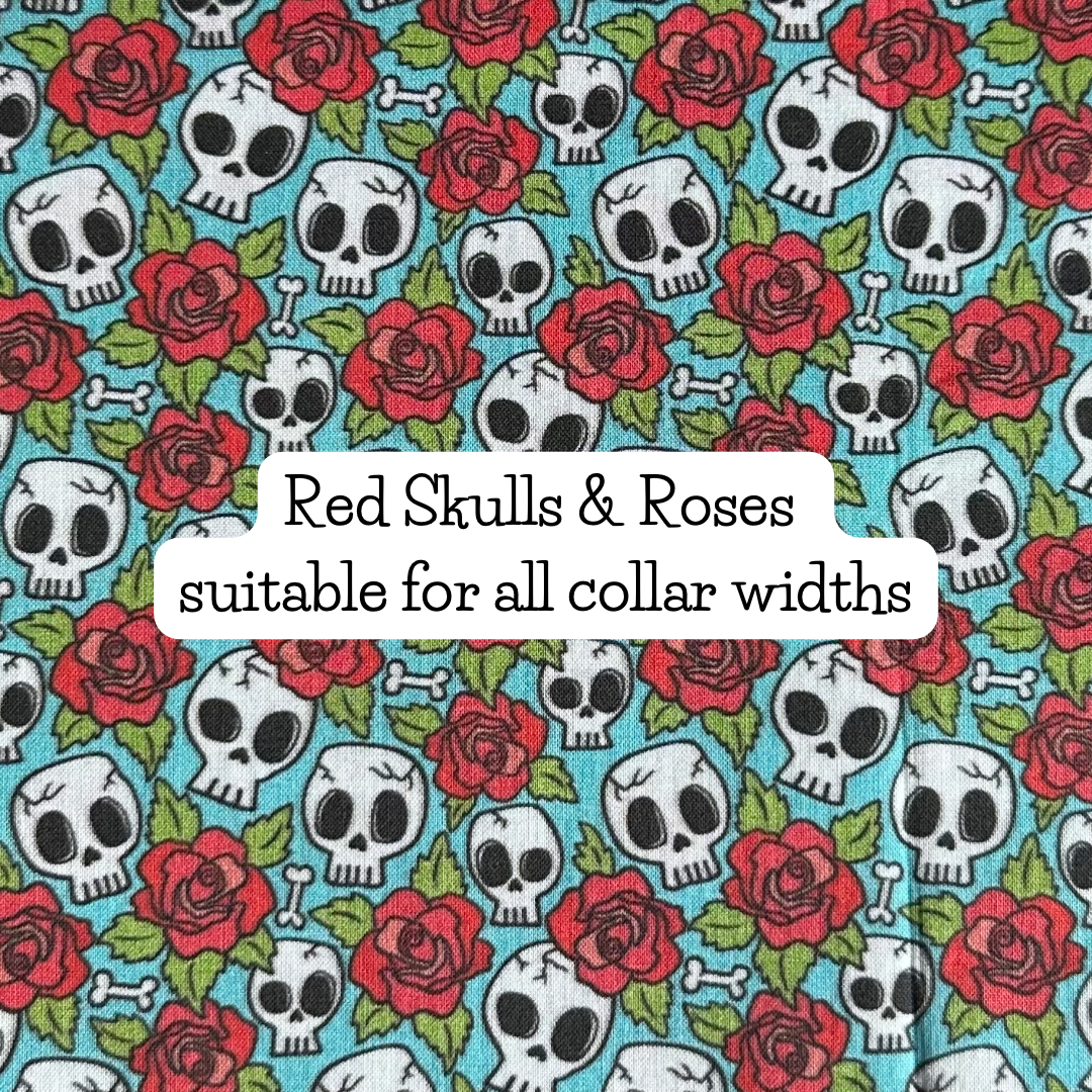 Red Skulls & Roses