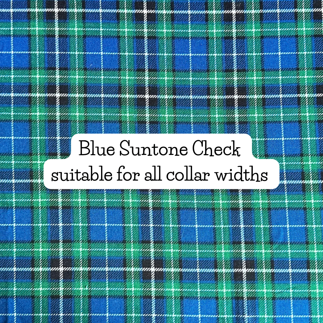 Blue Suntone check
