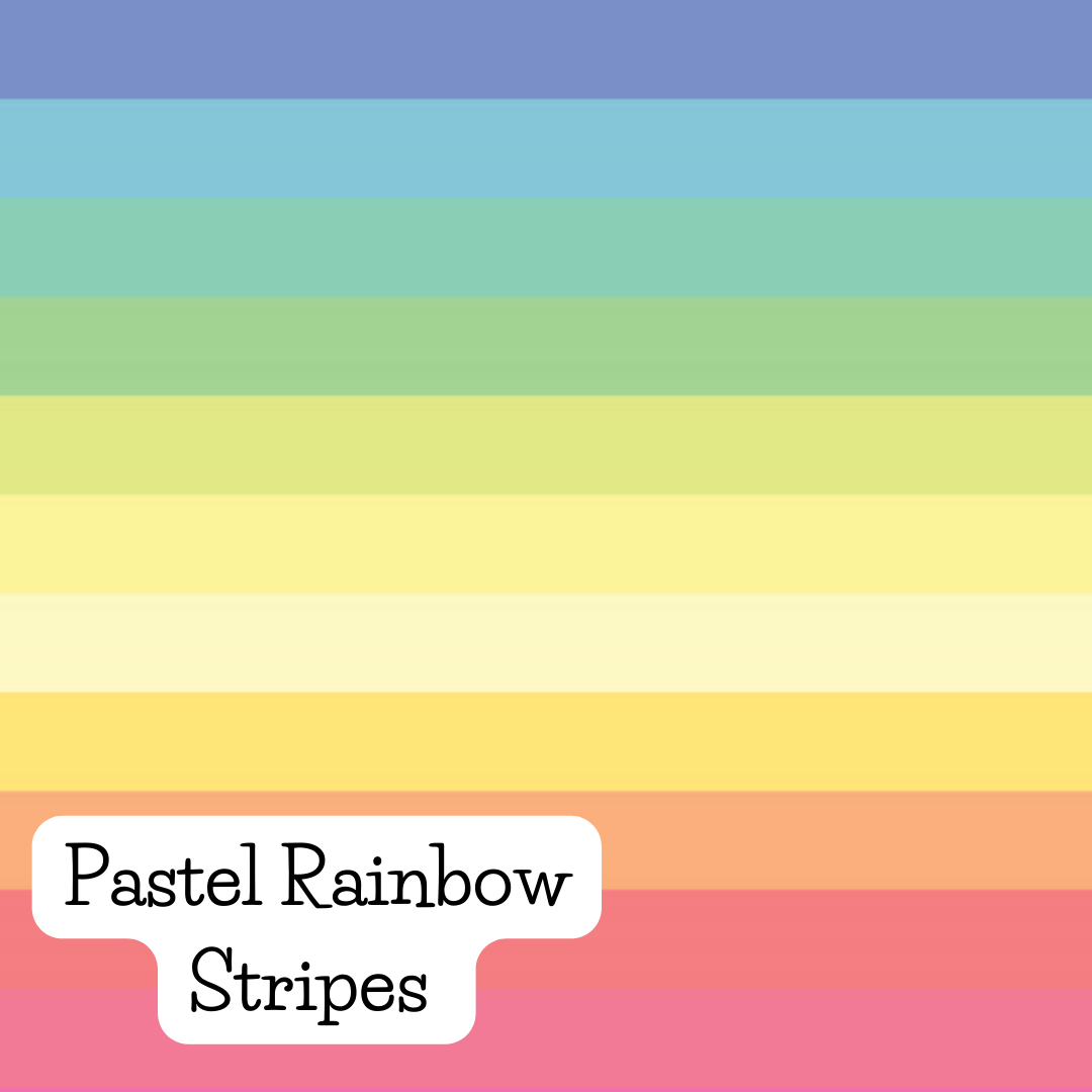 Pastel Rainbow Stripes