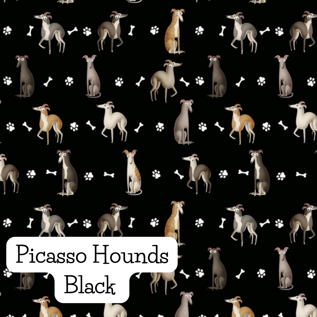 Picasso Hounds Black