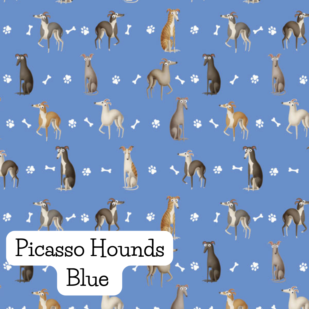 Picasso Hounds Blue