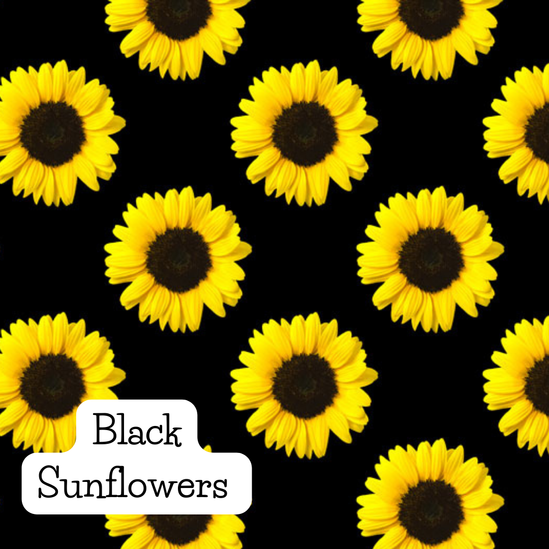 Black Sunflowers 