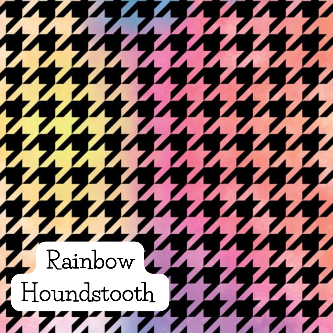 Rainbow Houndstooth 