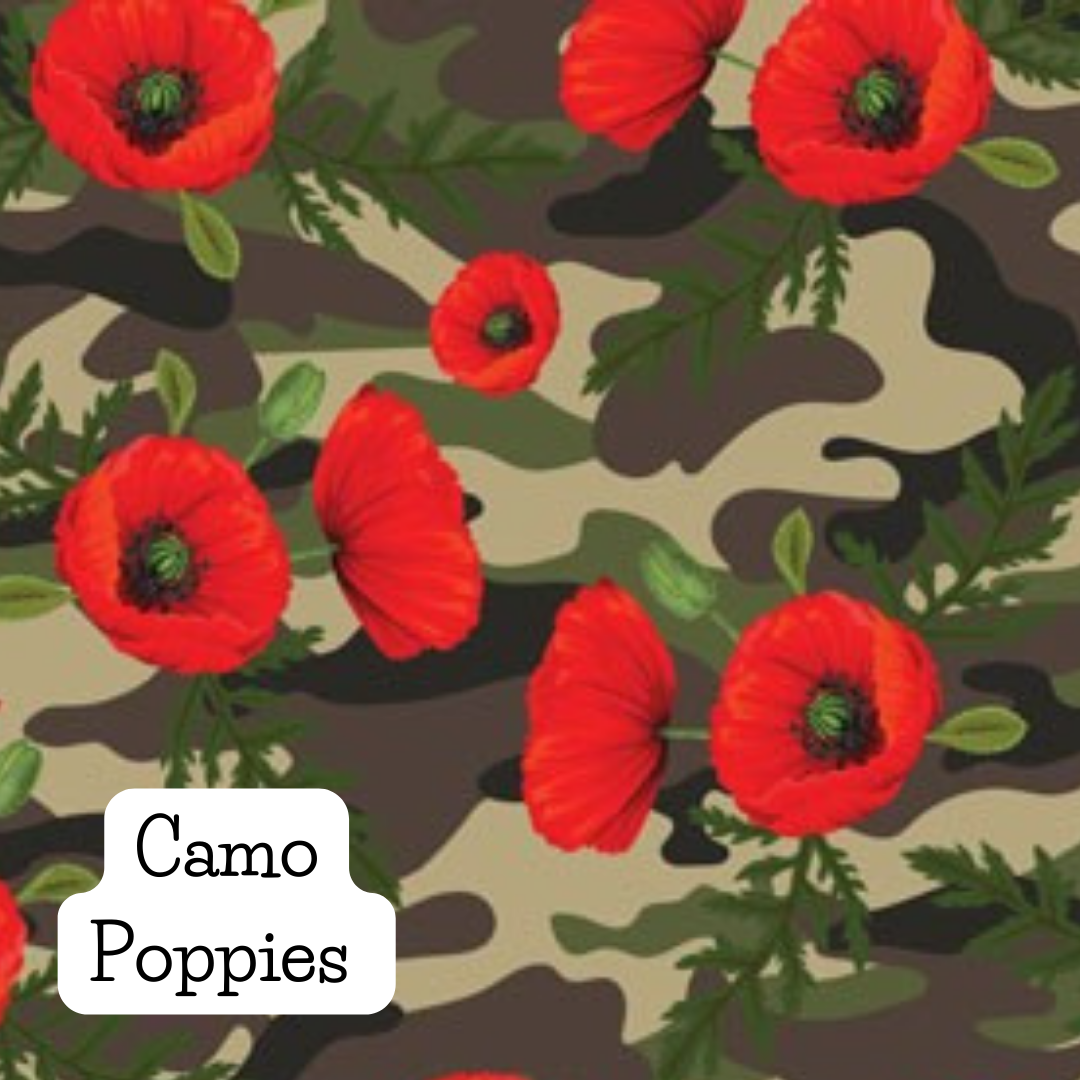 Camo Poppies