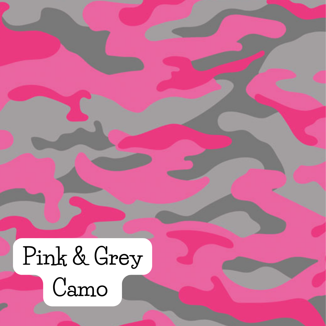 Pink & Grey Camo