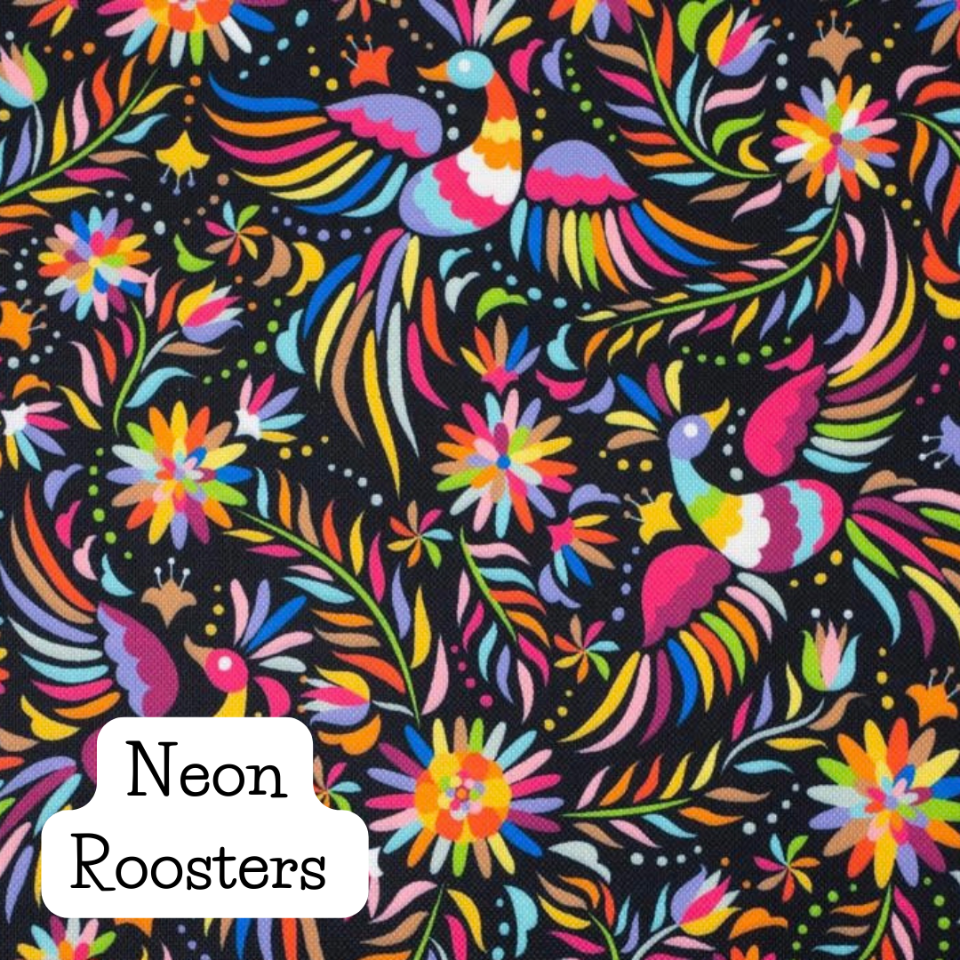 Neon Roosters