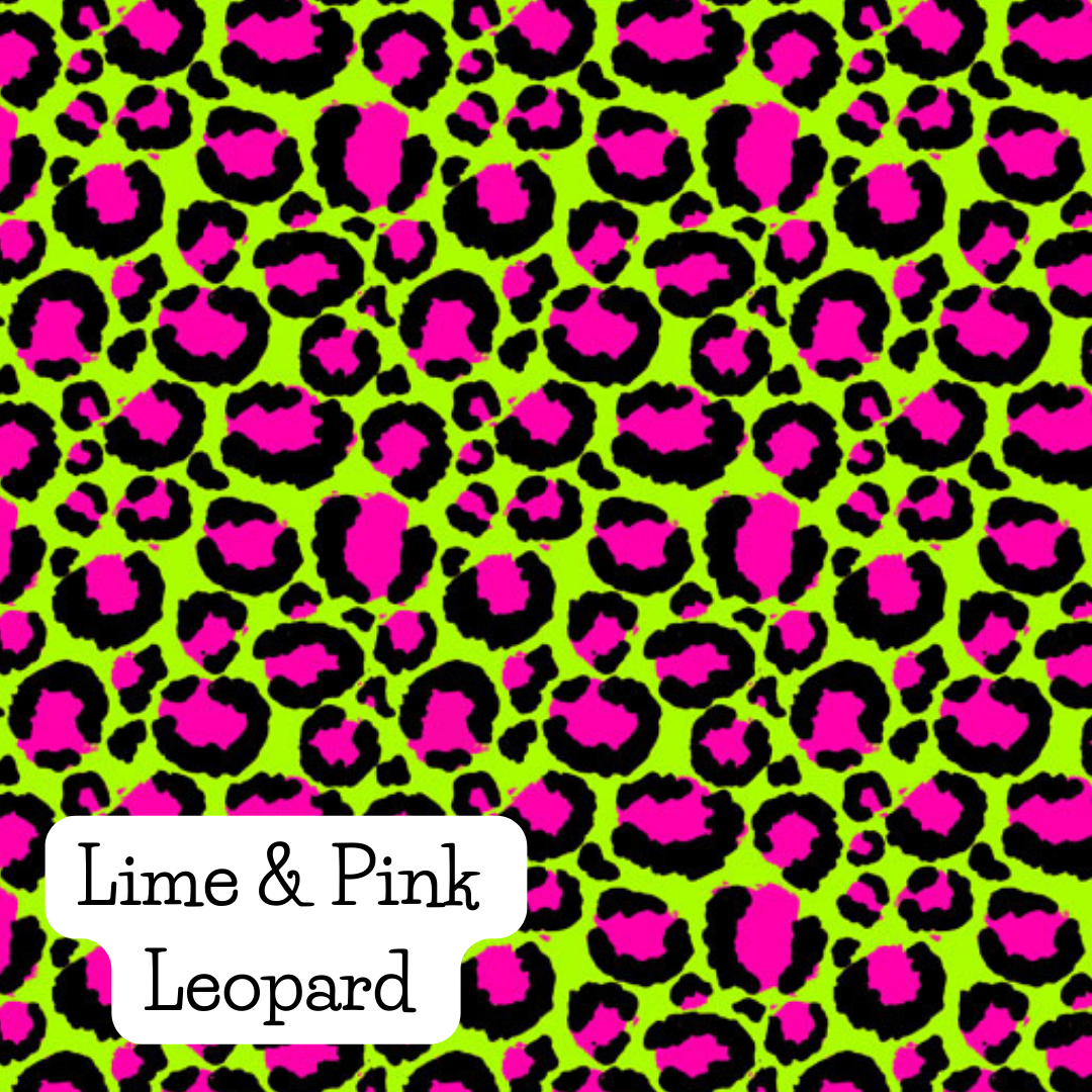 Lime & Pink Leopard