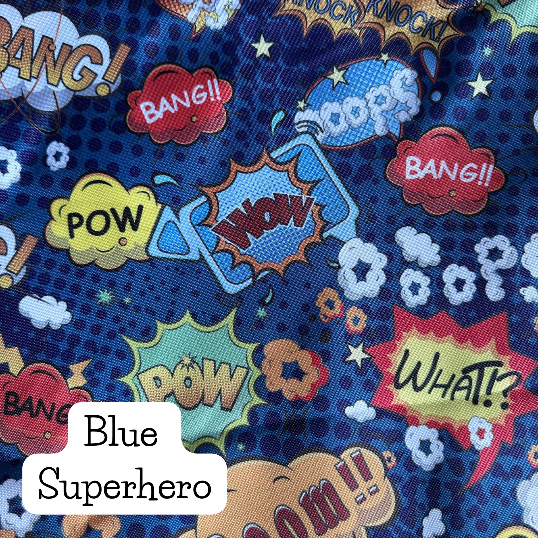 Blue Superhero 