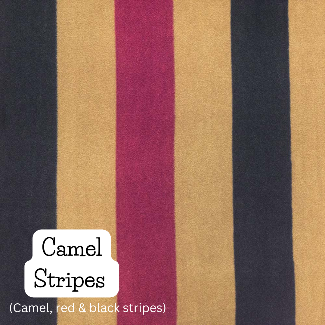 Camel Stripes Fleece 