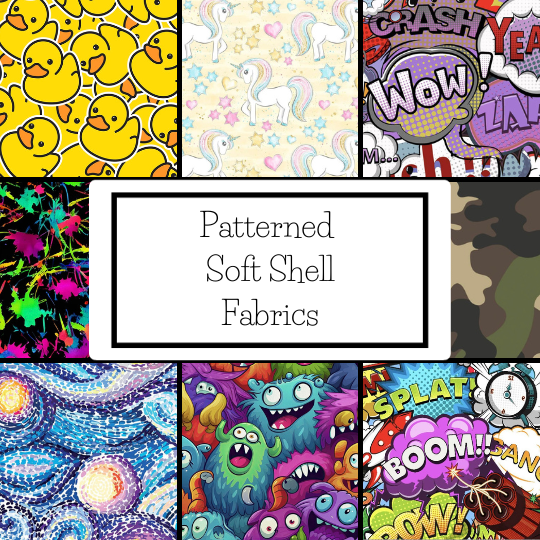 Patterned Soft Shell Fabrics