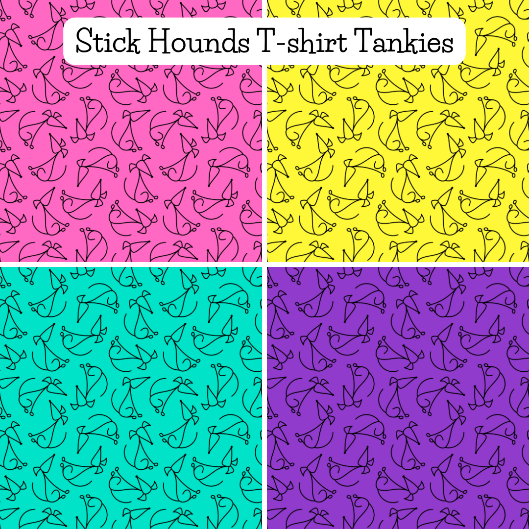 Stick Hounds T-shirt Tankies