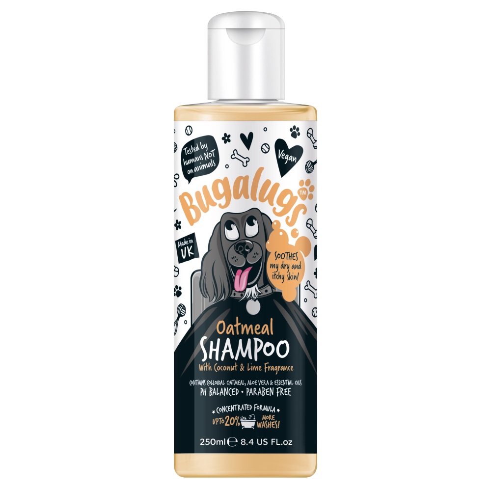 Bugalugs Oatmeal Dog Shampoo 250ml