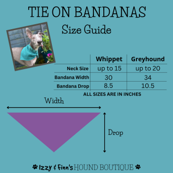 Bandana Size Guide
