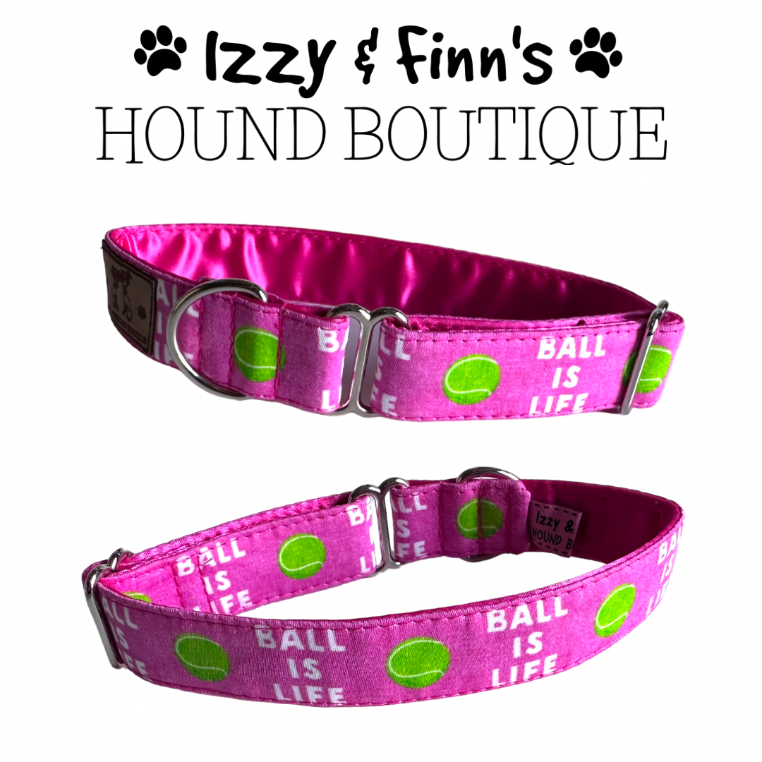 1" Ball is Life Whippet House Collar