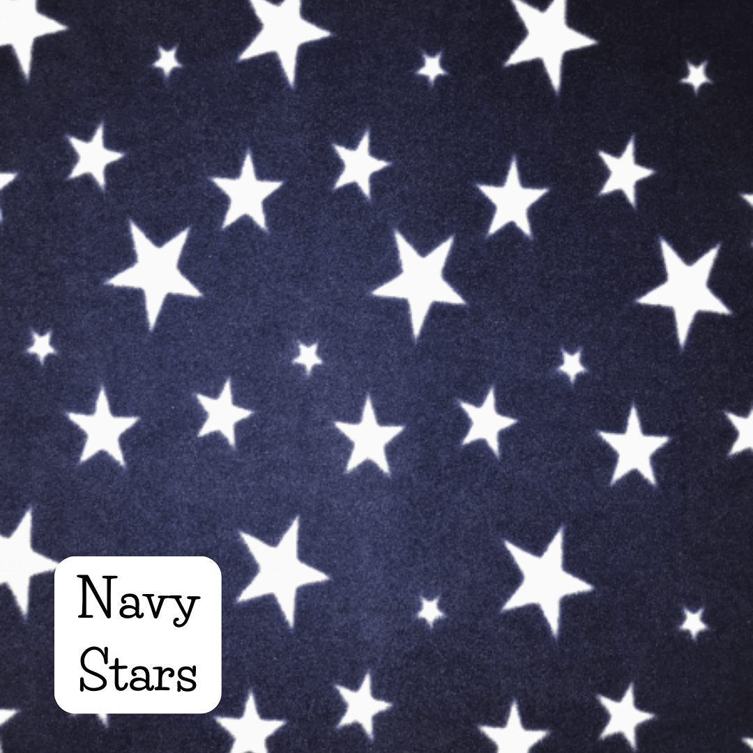 Navy Stars Fleece