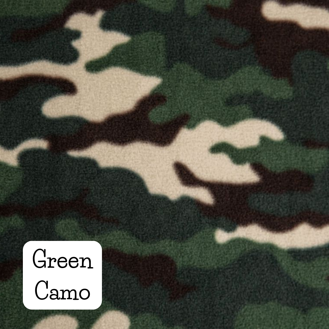 Green Camo Fleece